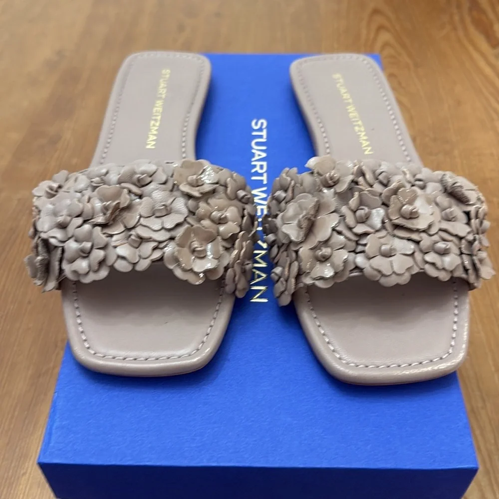 Stuart Weitzman Meadow Slide Sandal - Picture 2 of 11